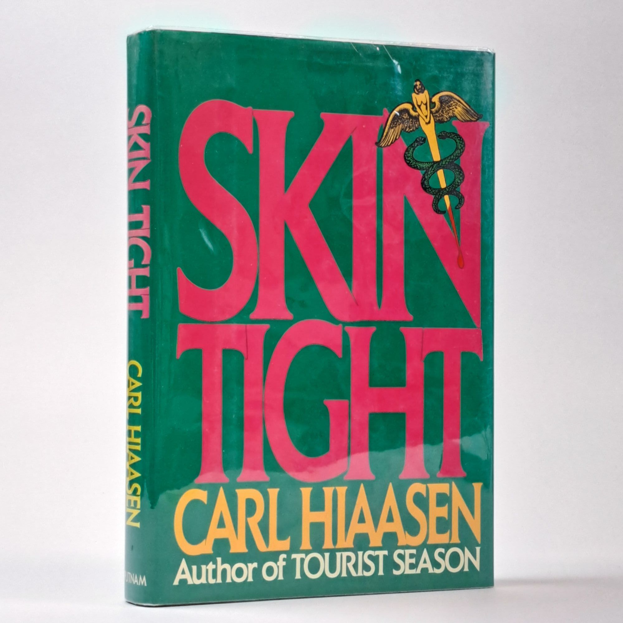 1395884 SKIN TIGHT [Signed]. Carl Hiaasen.