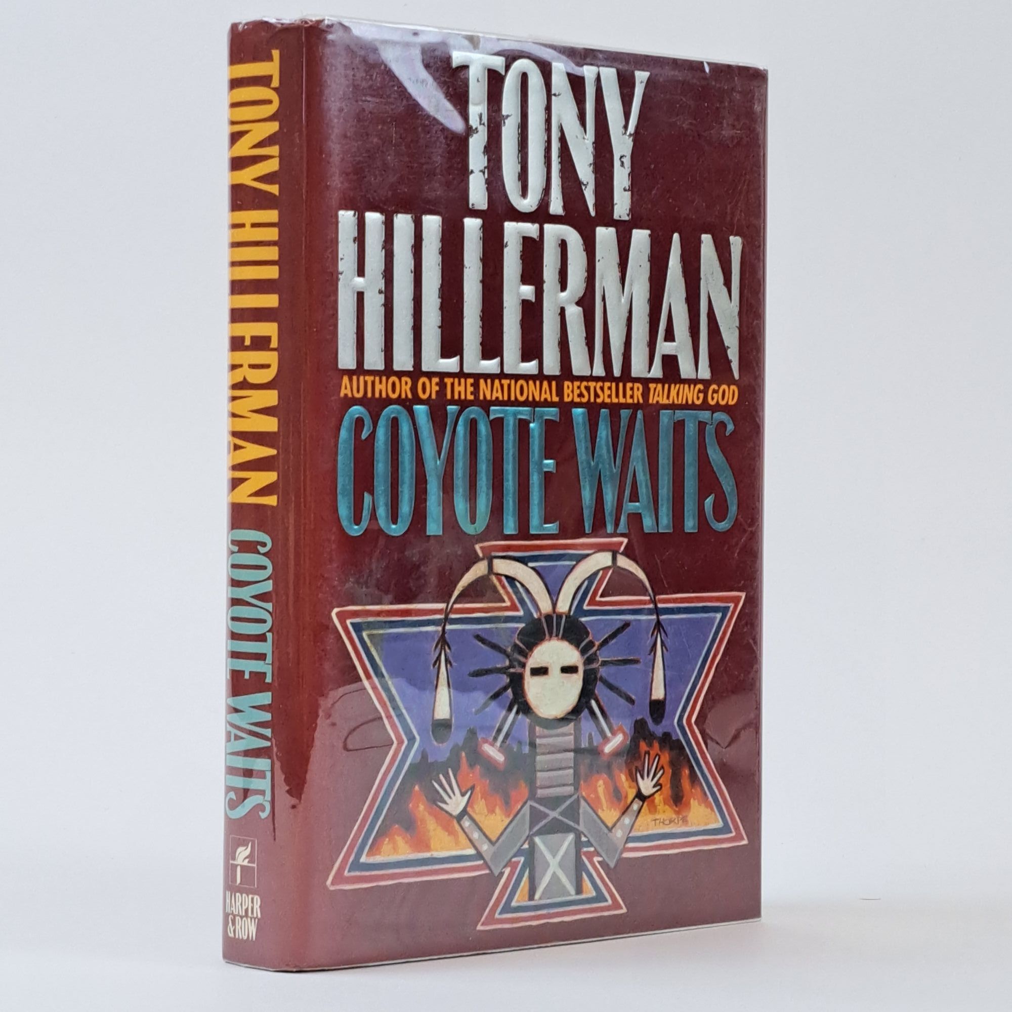 1395891 COYOTE WAITS [Signed]. Tony Hillerman.
