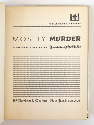 MOSTLY MURDER