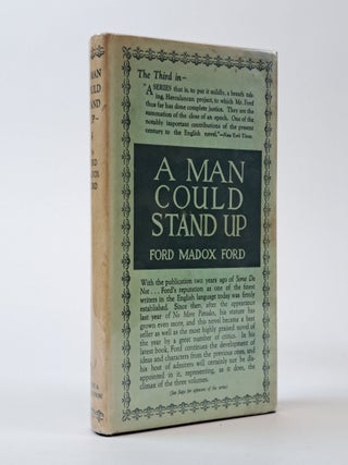 1395976 A MAN COULD STAND UP. Ford Madox Ford