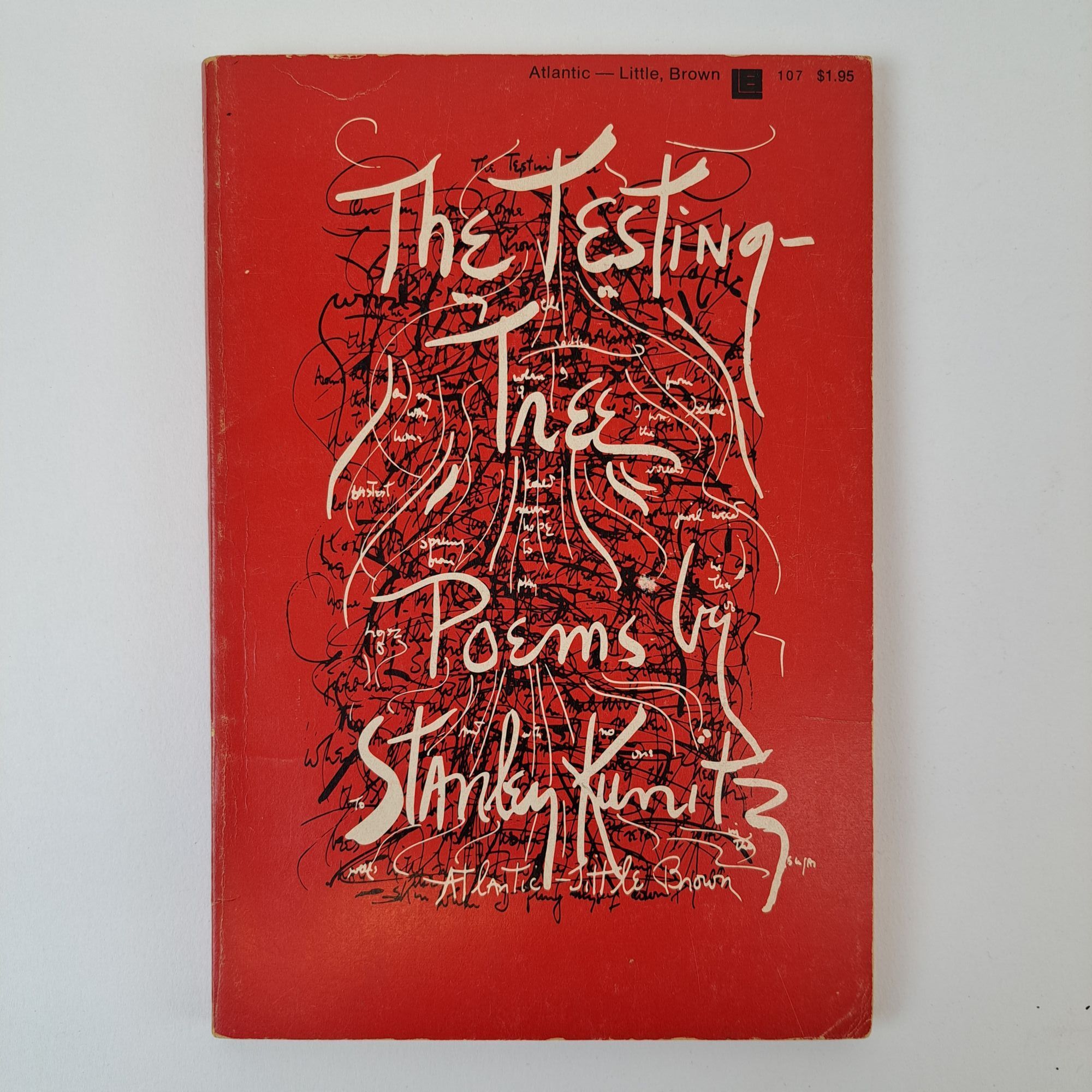 1395981 THE TESTING TREE [Inscribed]. Stanley Kunitz.