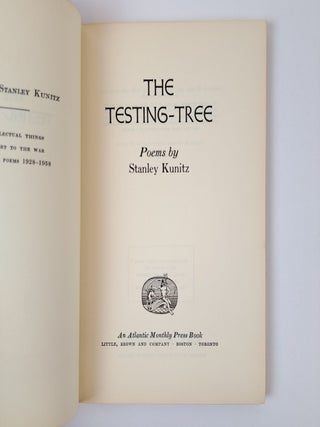 THE TESTING TREE [Inscribed]