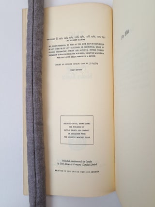 THE TESTING TREE [Inscribed]