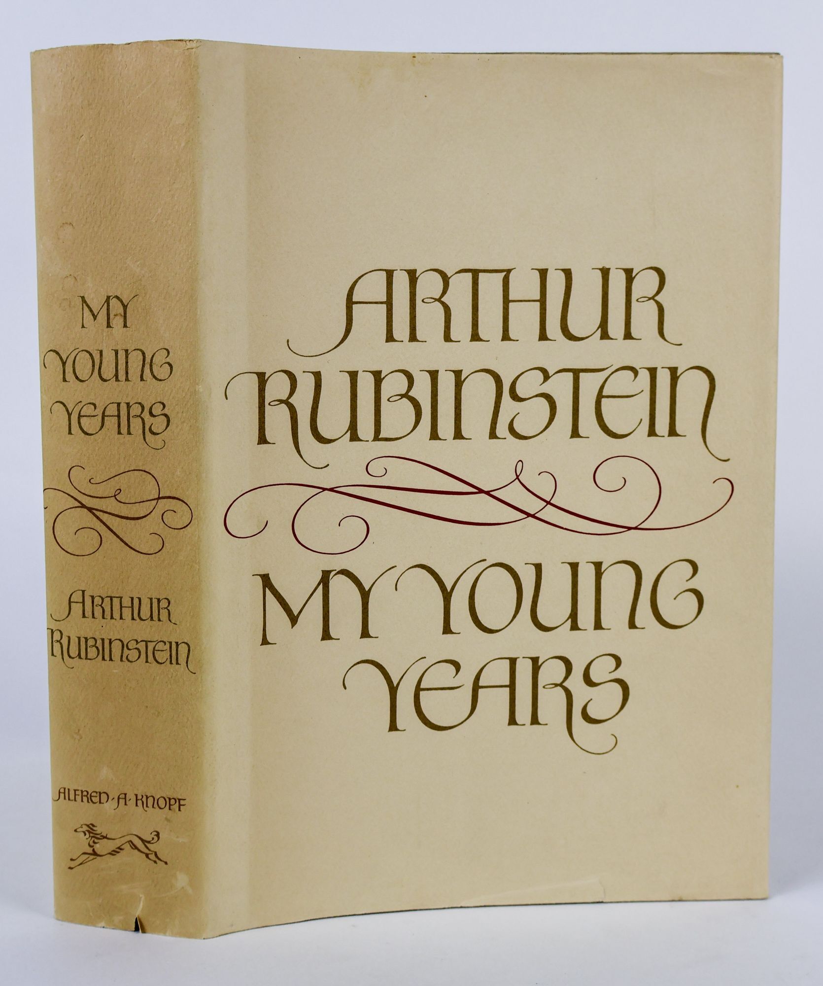 MY YOUNG YEARS Signed | Arthur Rubinstein | First Edition #305/350