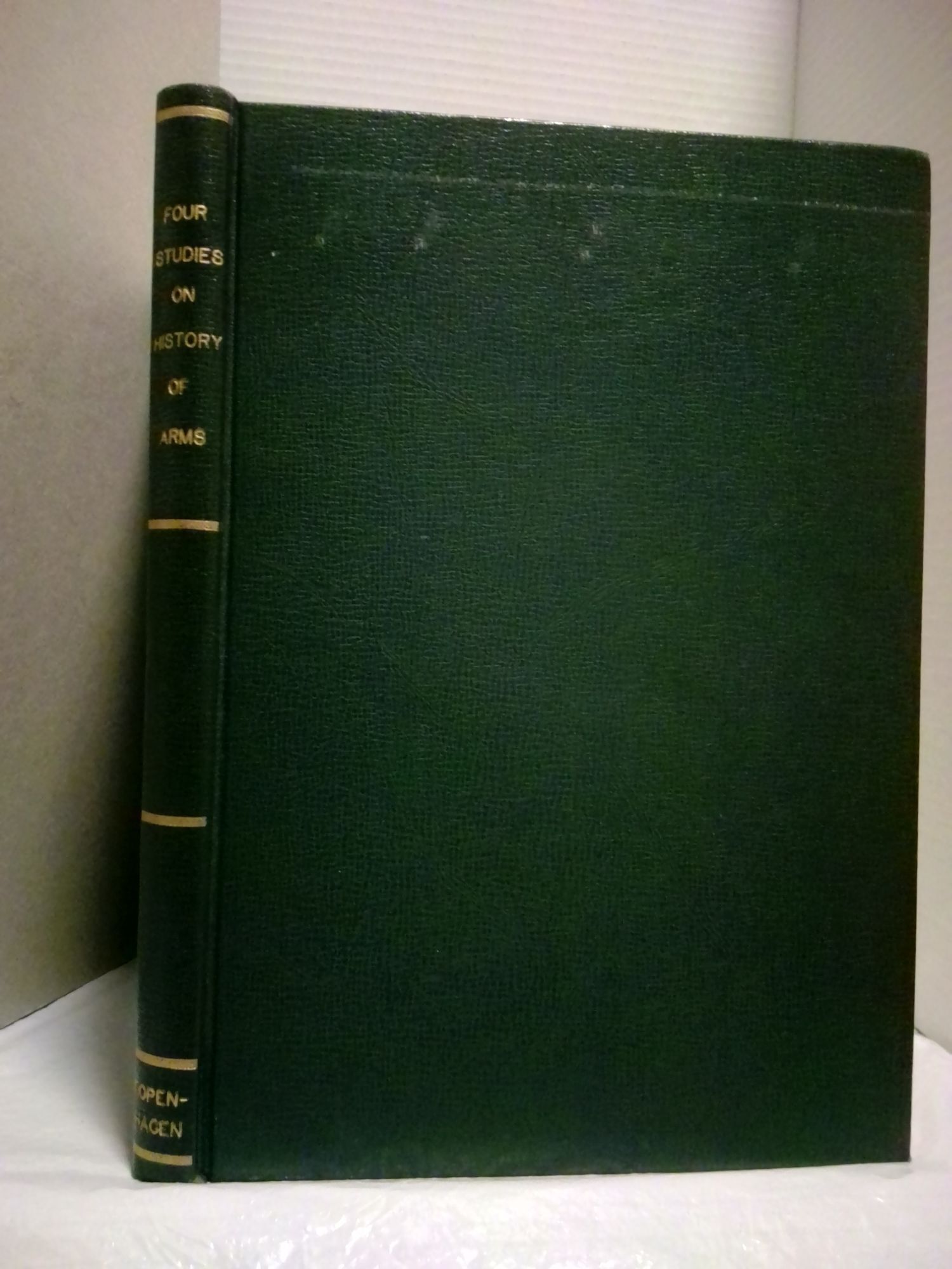 1396753 FOUR STUDIES ON HISTORY OF ARMS [DEDICATED TO HIS ROYAL HIGHNESS, PRINCE AXEL ON THE OCCASION OF HIS 75TH BIRTHDAY]. Arne Hoff.