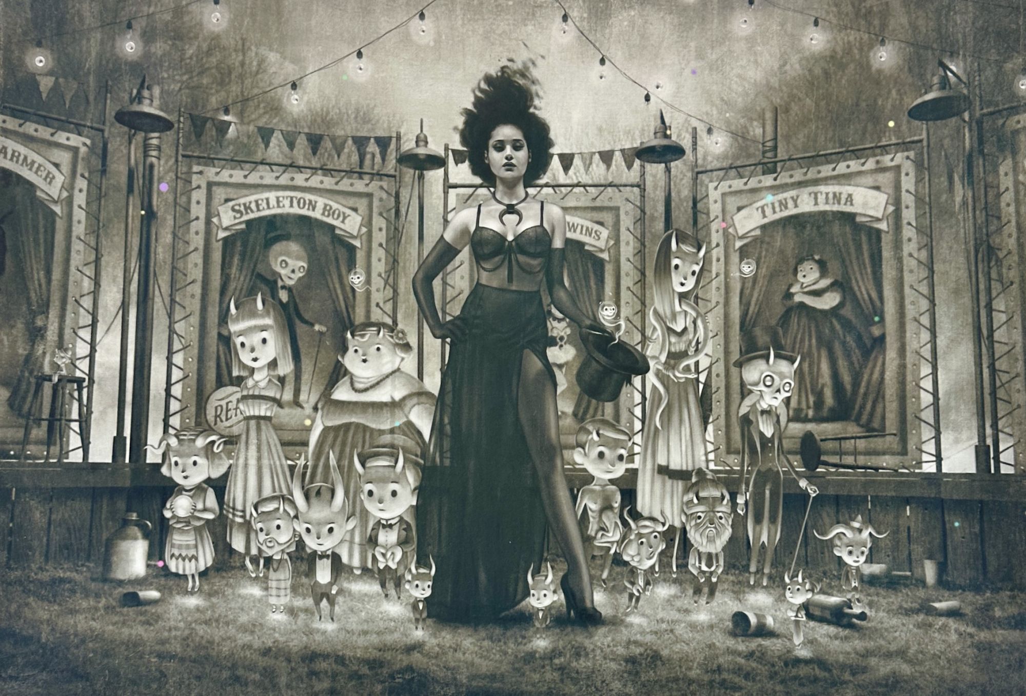 ORIGINAL THE CONJURING ART PRINT signed | Tom Bagshaw | Limited Edition ...