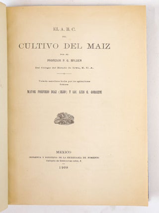 EL A.B.C. DEL CULTIVO DEL MAIZ