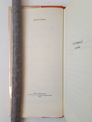 THE WANDERING YEARS, DIARIES: 1922-1939