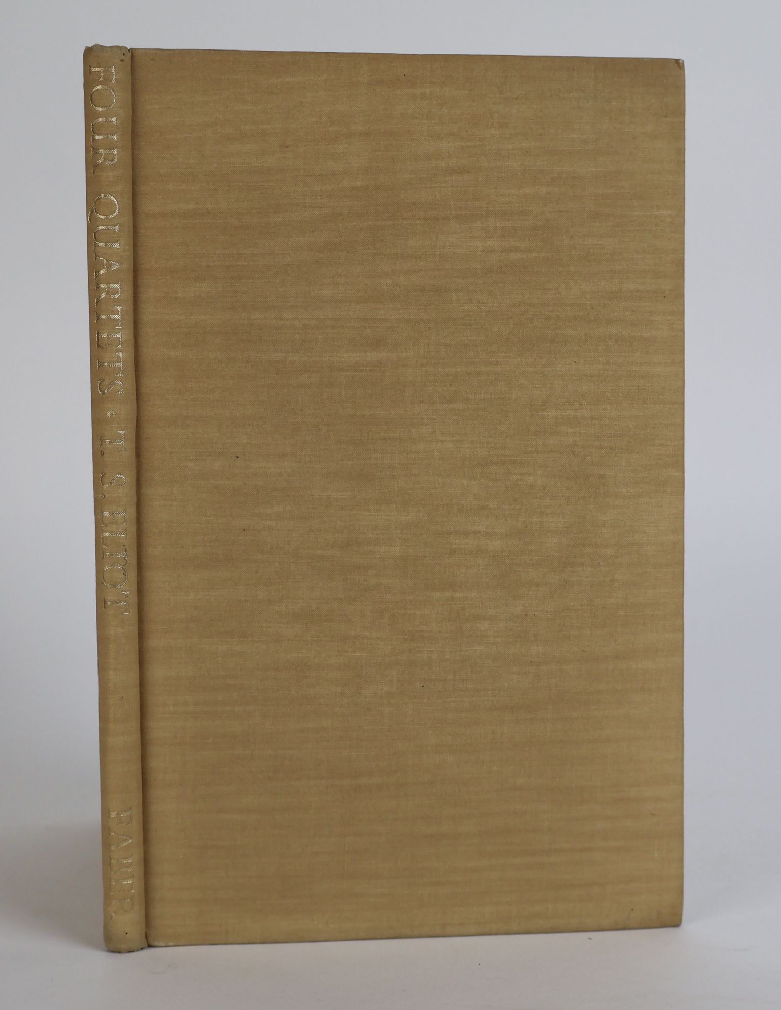 FOUR QUARTETS | T. S. Eliot | First U.K. Edition, First Printing