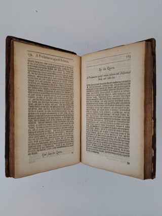 A COLLECTION OF ARTICLES, INJUNCTIONS, CANONS, ORDERS, ORDINANCES, AND CONSTITUTIONS ECCLESIASTICAL, WITH OTHER PUBLICK RECORDS OF THE CHURCH OF ENGLAND