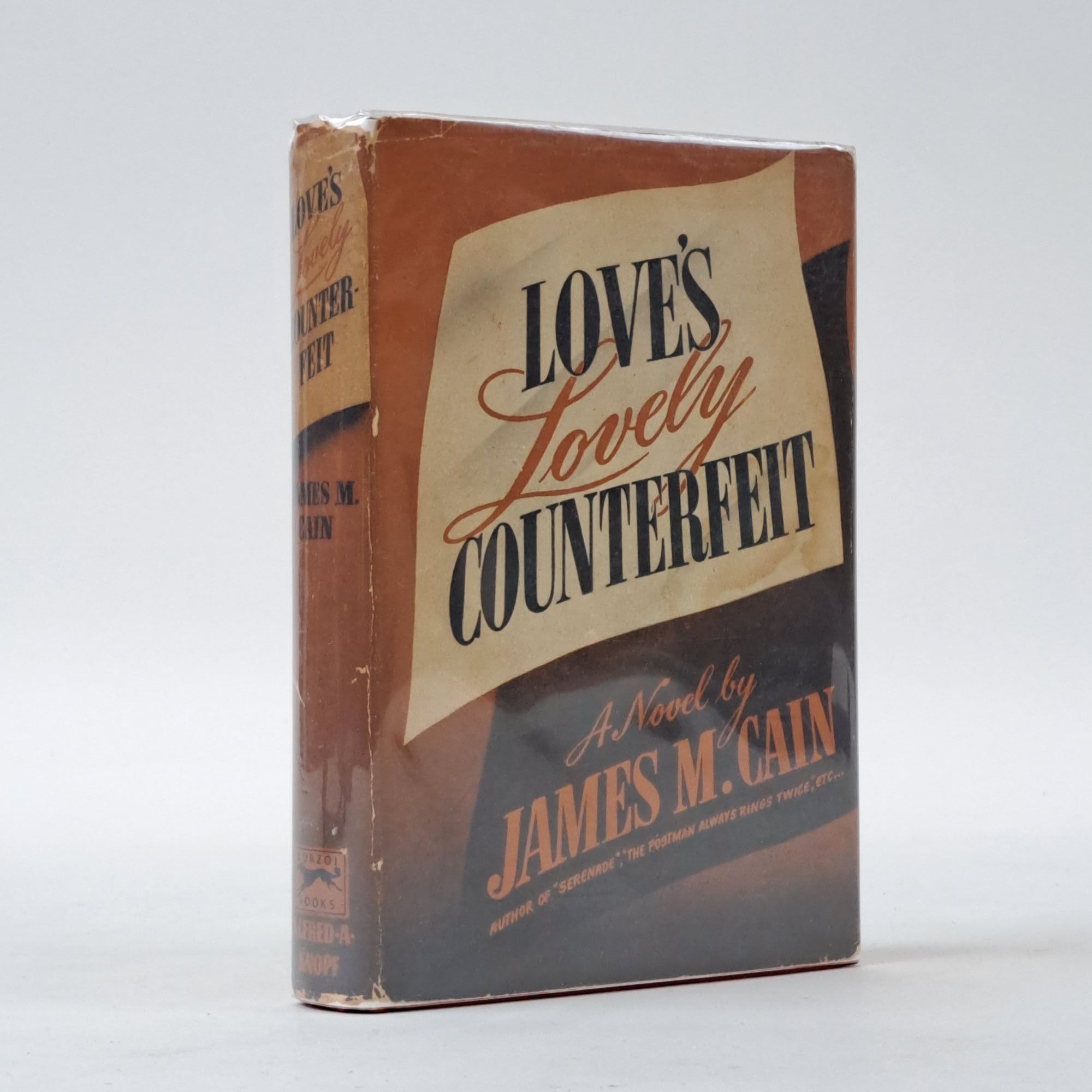 1397189 LOVE'S LOVELY COUNTERFEIT. James M. Cain.