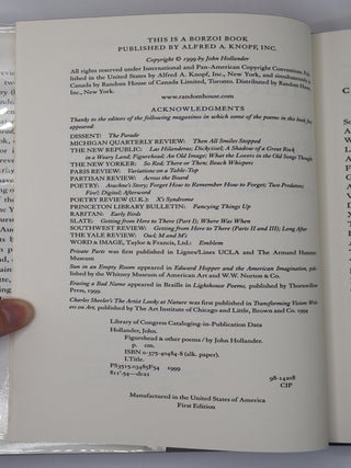 FIGUREHEAD AND OTHER POEMS [Signed]