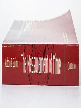 THE MEASUREMENT OF TIME: TIME, FREQUENCY AND THE ATOMIC CLOCK