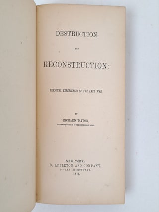 DECONSTRUCTION AND RECONSTRUCTION