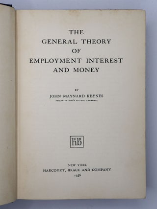 THE GENERAL THEORY OF EMPLOYMENT INTEREST AND MONEY