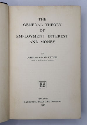 THE GENERAL THEORY OF EMPLOYMENT INTEREST AND MONEY