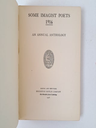SOME IMAGIST POETS: AN ANNUAL ANTHOLOGY