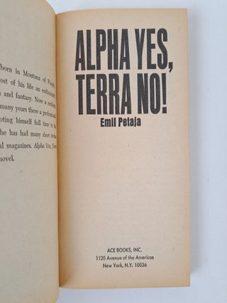 CAPTIVES OF THE FLAME [Signed] with THE PSIONIC MENACE; THE BALLAD OF BETA-2 [Signed] with ALPHA YES, TERRA NO!