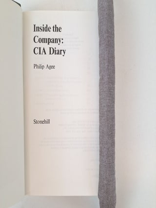 INSIDE THE COMPANY CIA DIARY