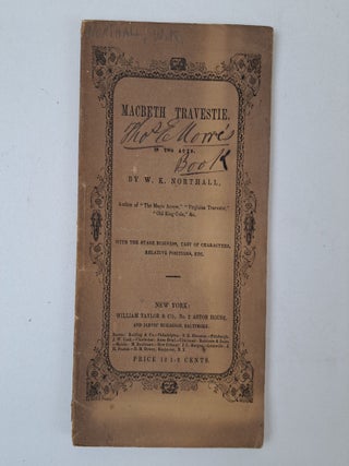 1397593 MACBETH TRAVESTIE. W. K. Northall