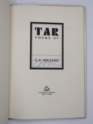 TAR: POEMS [Signed]