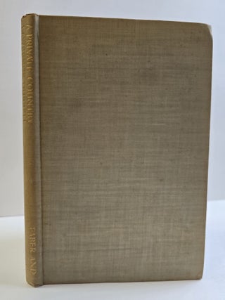 1397683 A PRIVATE COUNTRY. Lawrence Durrell