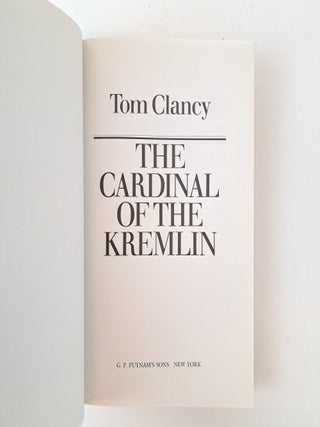 THE CARDINAL OF THE KREMLIN [Signed]
