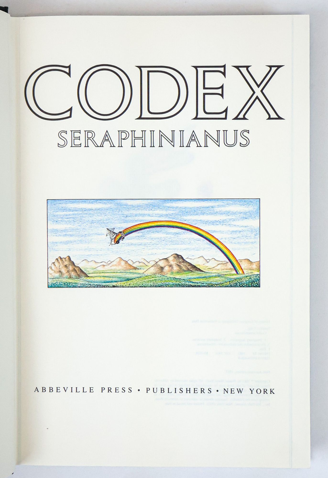 CODEX SERAPHINIANUS | Luigi Serafini | First American Edition