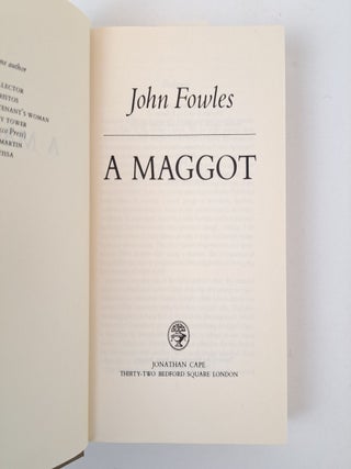 A MAGGOT [Signed]