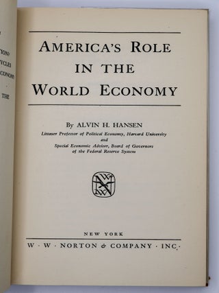 AMERICA'S ROLE IN THE WORLD ECONOMY