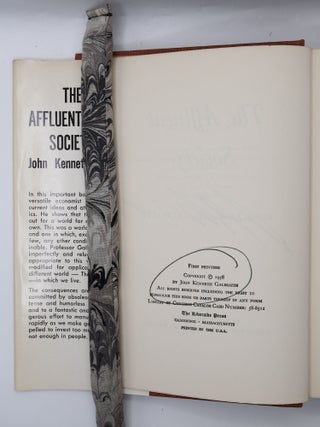 THE AFFLUENT SOCIETY [Signed]
