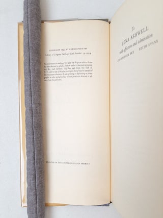 THE DARK IS LIGHT ENOUGH [Signed]