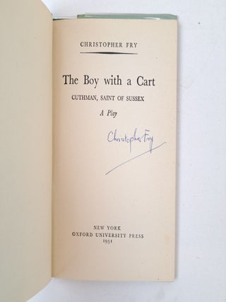 THE BOY WITH A CART [Signed]