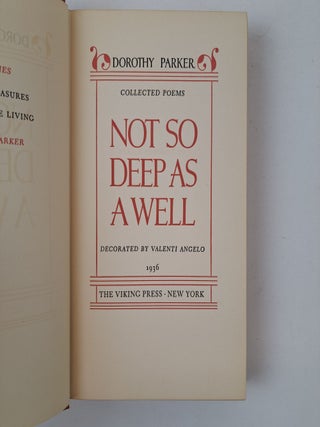 NOT SO DEEP AS A WELL