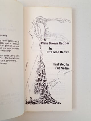 A PLAIN BROWN RAPPER [Signed] [Gail Shibley's Copy]