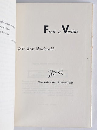 FIND A VICTIM