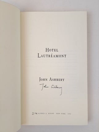 HOTEL LAUTR&Eacute;AMONT [Signed]