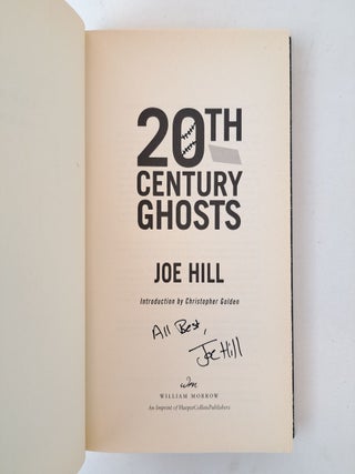 20TH CENTURY GHOSTS [Signed]