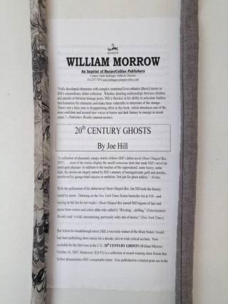 20TH CENTURY GHOSTS [Signed]