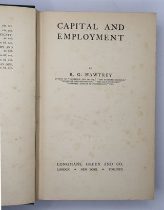 CAPITAL AND EMPLOYMENT