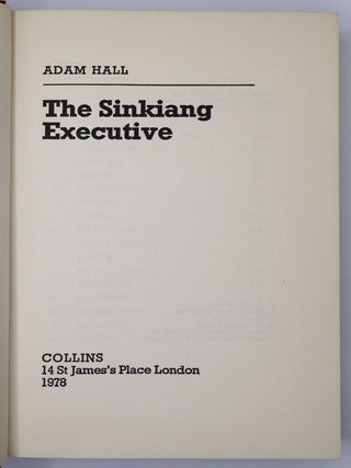 THE SINKIANG EXECUTIVE