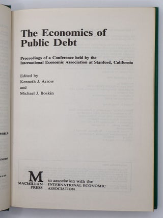 THE ECONOMICS OF PUBLIC DEBT