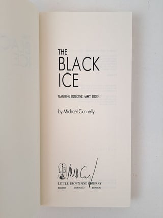 THE BLACK ICE [Signed]