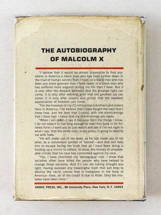 THE AUTOBIOGRAPHY OF MALCOLM X