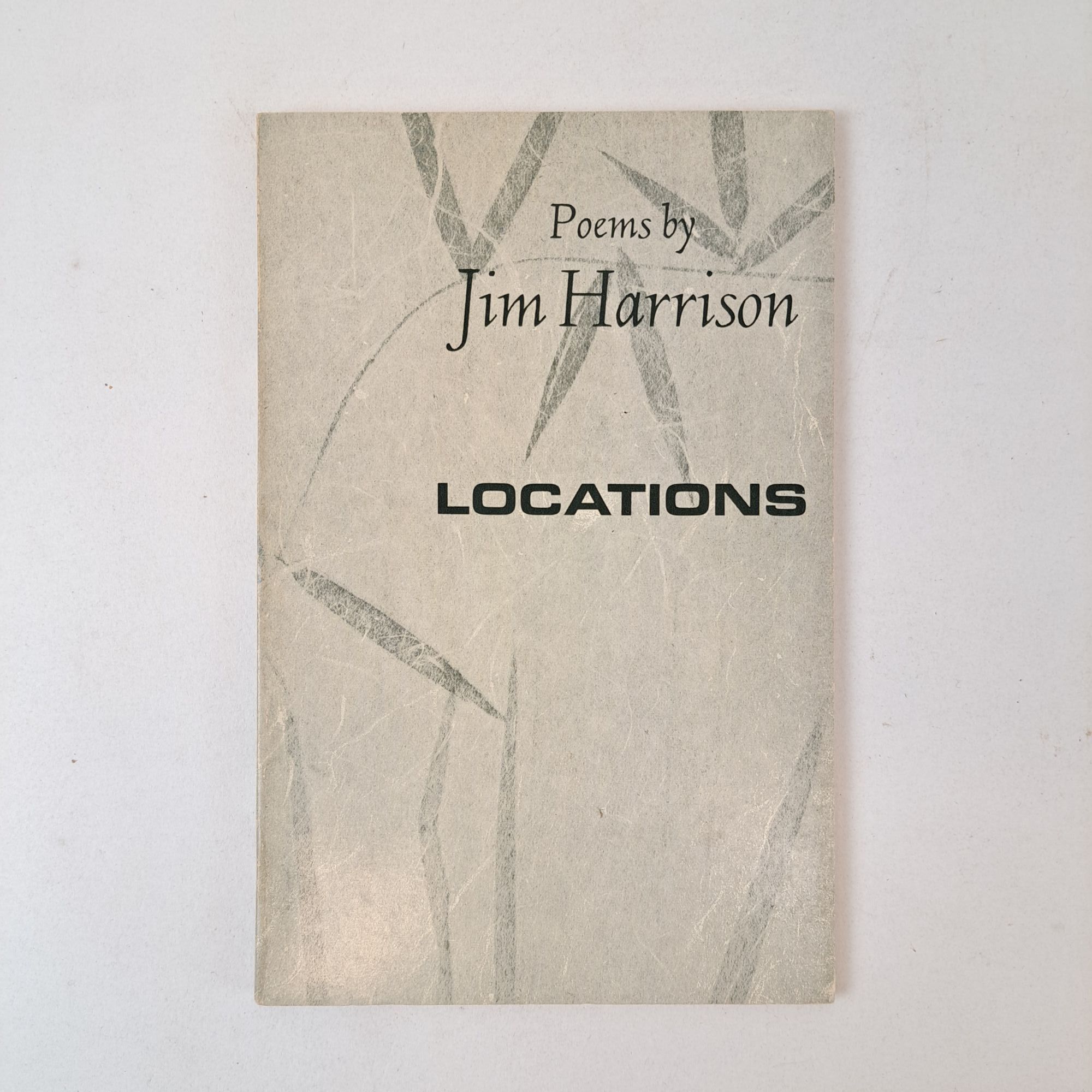 1398716 LOCATIONS. Jim Harrison.