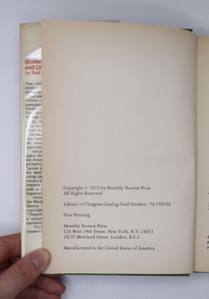 MODERN CAPITALISM AND OTHER ESSAYS