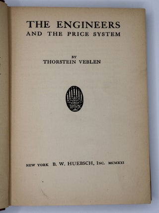 THE ENGINEERS AND THE PRICE SYSTEM
