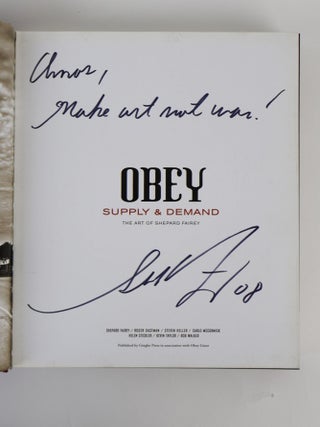 OBEY: SUPPLY & DEMAND [Inscribed]