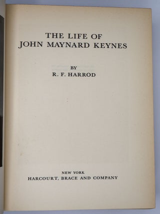 THE LIFE OF JOHN MAYNARD KEYNES