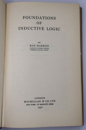 FOUNDATIONS OF INDUCTIVE LOGIC